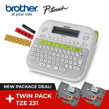 Brother PT-D210 for Personal Purposes of Hobby and Home Use with TZe-231V2 Tape